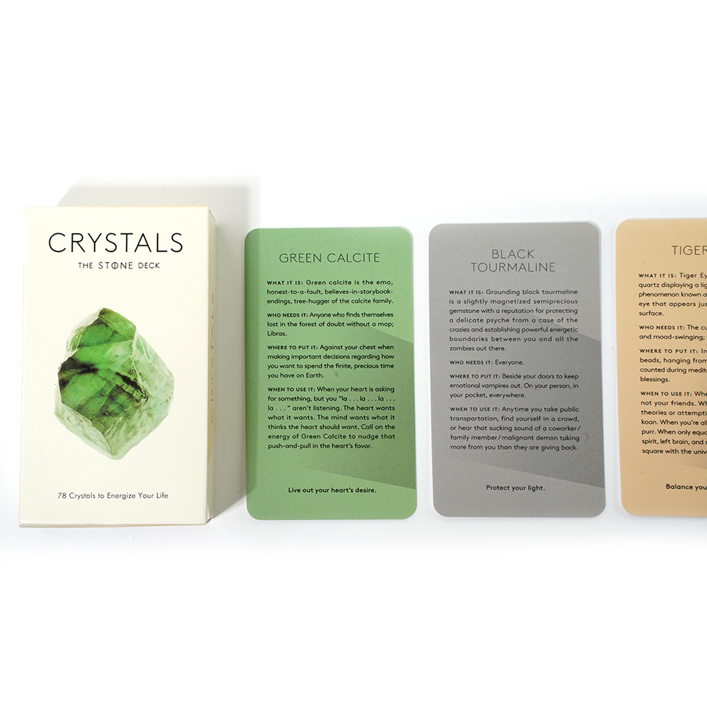 Tinh Thể Thẻ Bài Tarot Oracle  - đánh giá và giá Board Game Of Life