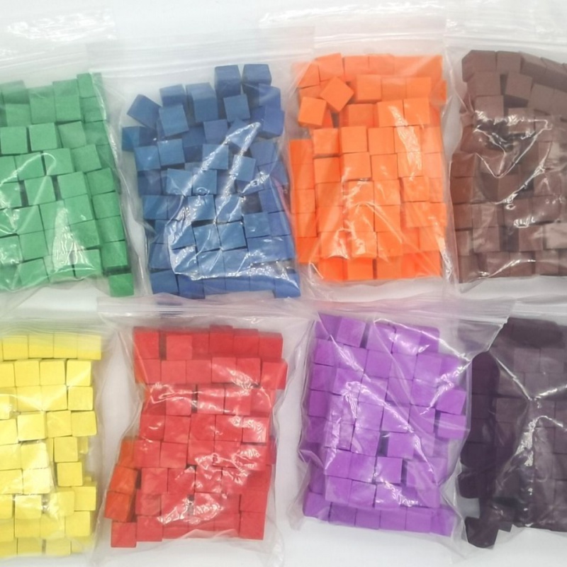 100Pcs/lots 10mm Wood Cubes Co - đánh giá và giá Board Game Catan