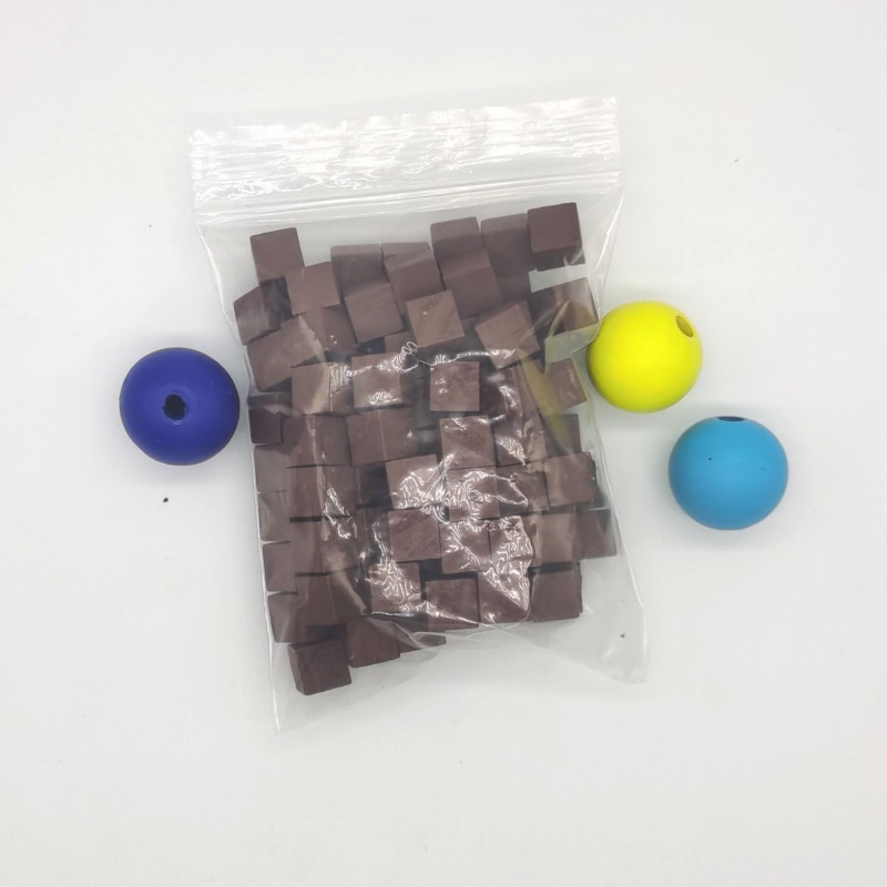 100Pcs/lots 10mm Wood Cubes Co - đánh giá và giá Board Game Catan