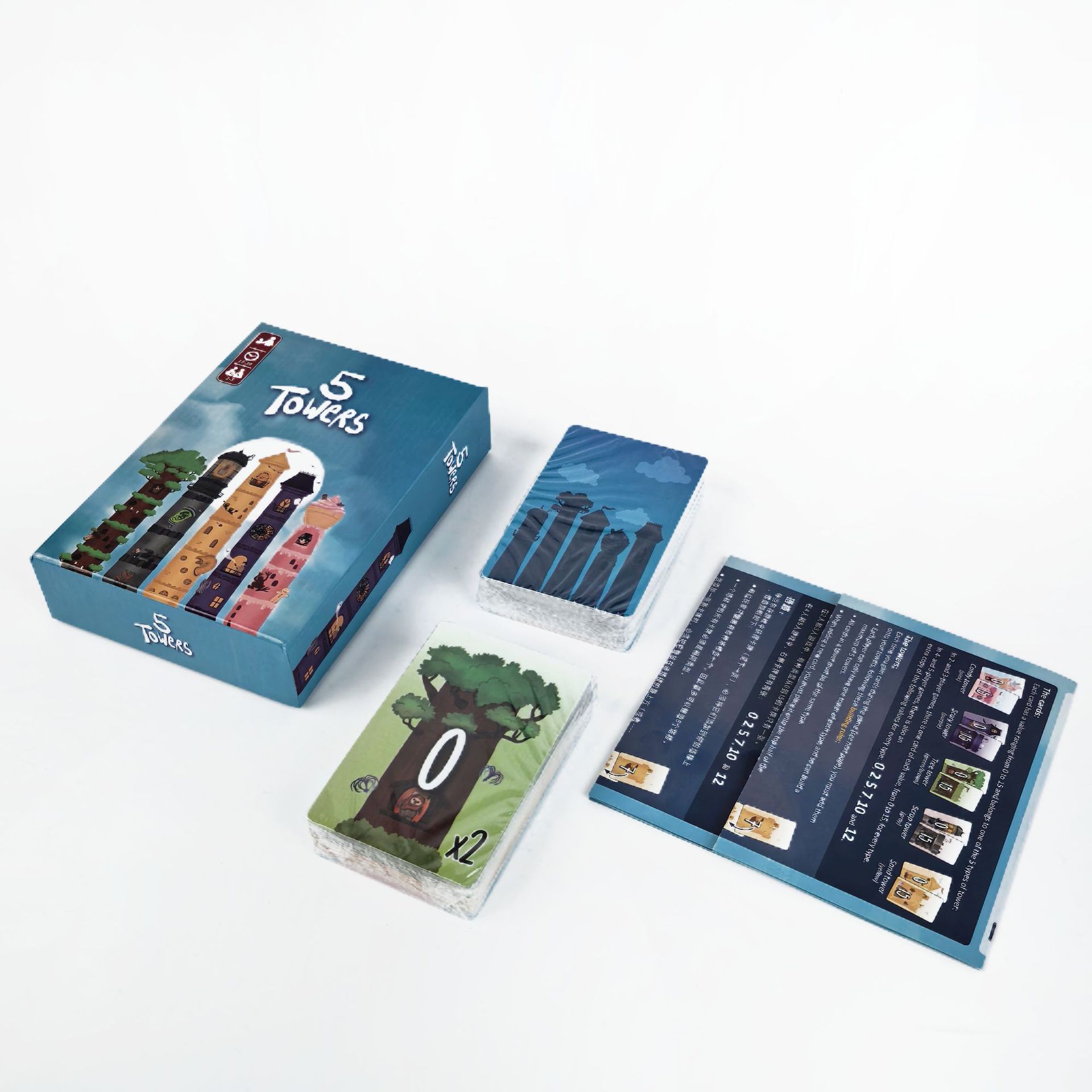 5 Towers Strategy Stacking Tow - đánh giá và giá Strategy Board Game