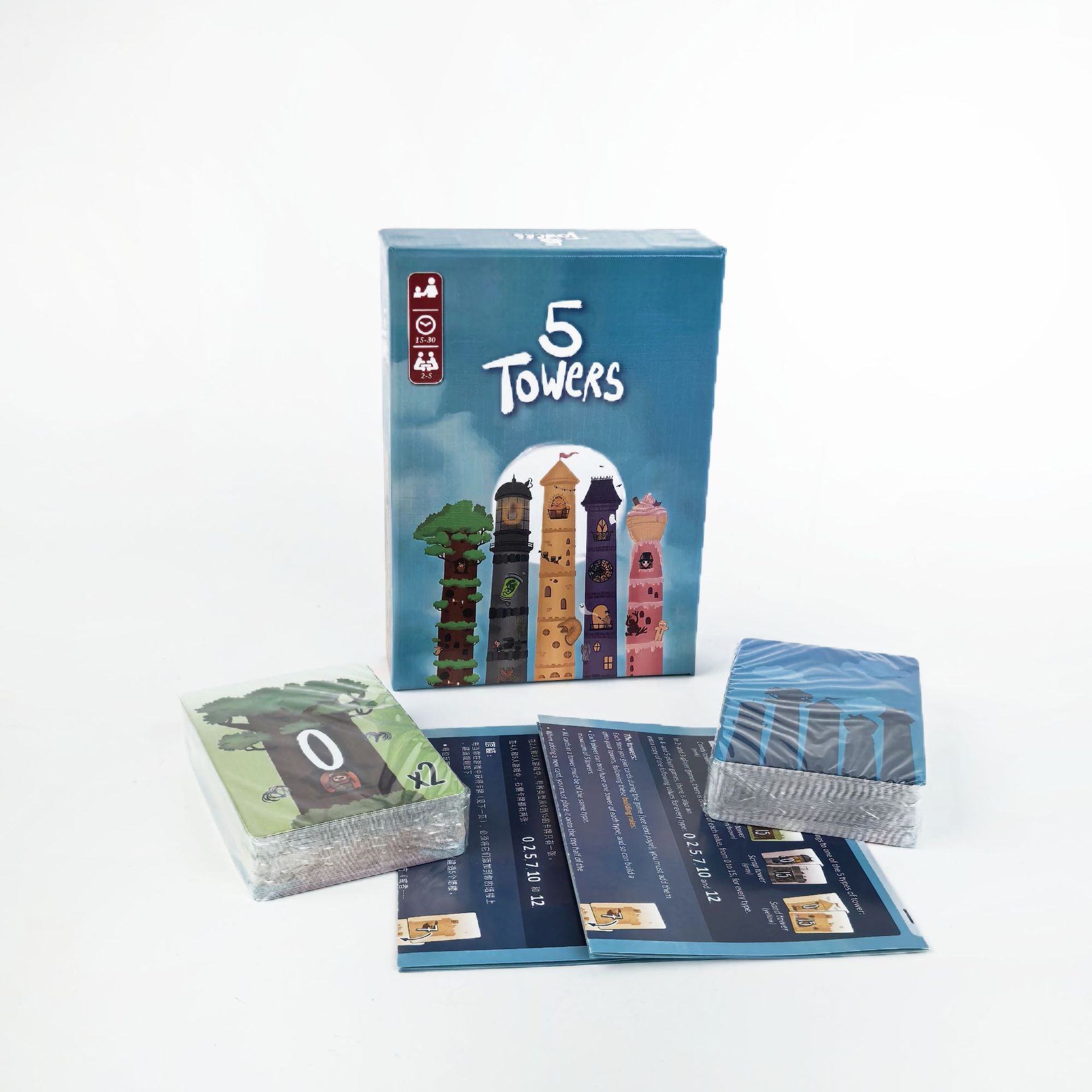 5 Towers Strategy Stacking Tow - đánh giá và giá Strategy Board Game