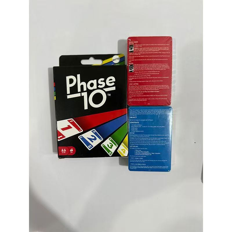 Phase 10 Card Game Mattel Fami - đánh giá và giá Strategy Board Game