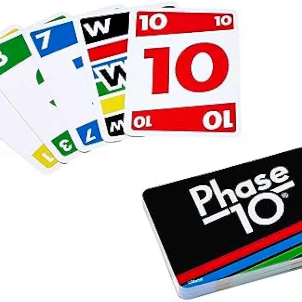 Phase 10 Card Game Mattel Fami - đánh giá và giá Strategy Board Game