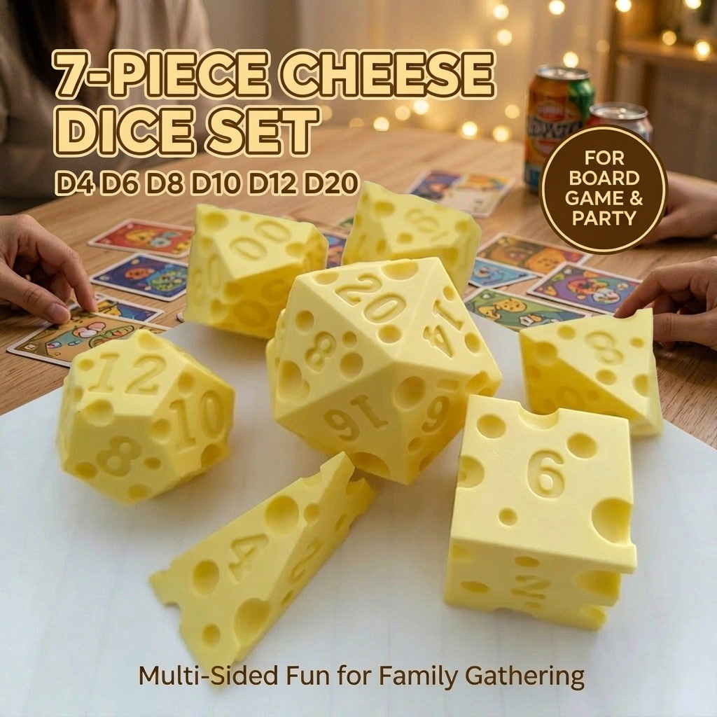 Creative Irregular Cheese Shap - đánh giá và giá Board Game Live