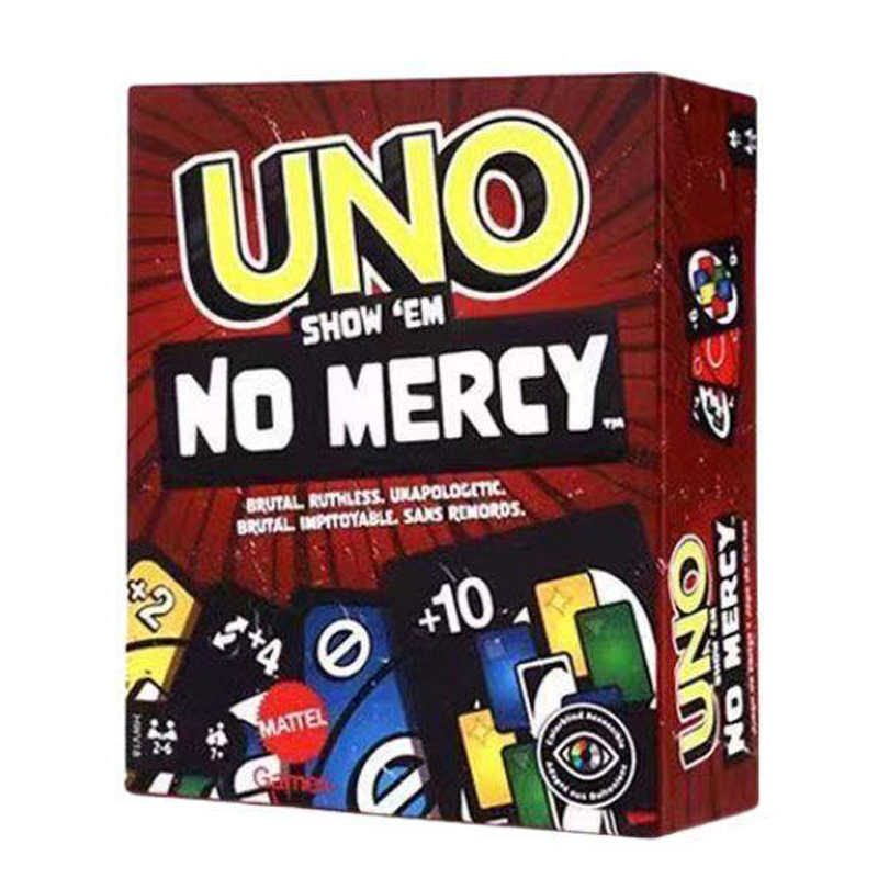 UNO Flip & No Mercy Card Game, - đánh giá và giá Board Game Live