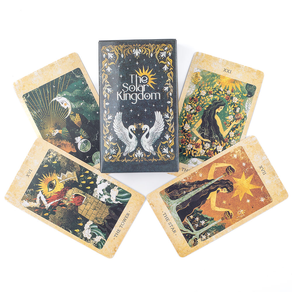 The Solar Kingdom Tarot Deck 7 - đánh giá và giá Board Game Of Life